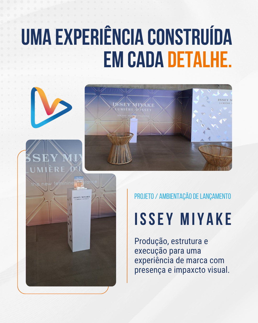 Post de portfólio — projeto Issey Miyake